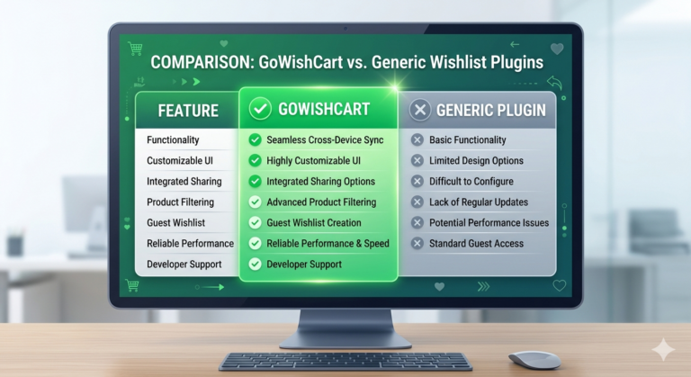 GoWishCart vs. Generic Wishlist Plugins: Why FluentCart Users Need a Native Solution